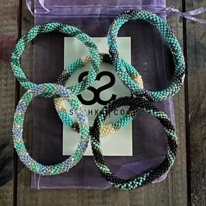 Sashka Co Beaded Bracelets Set of 5 B7